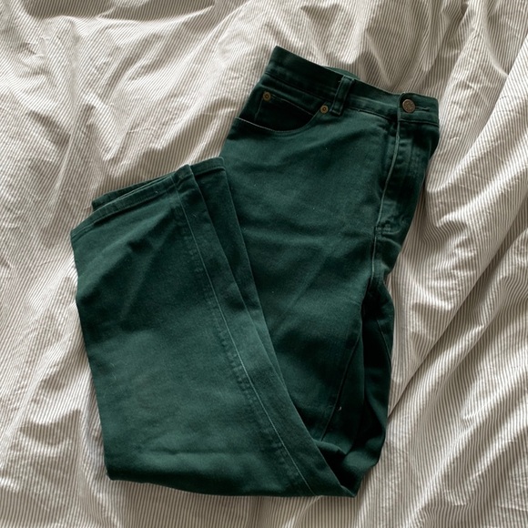 Forest green vintage jean - Picture 1 of 4